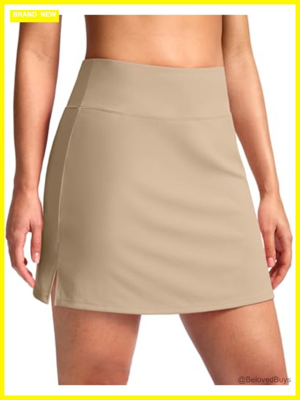 16 Inch Skorts with Pockets High Waist Athletic Skirt Mesh Shorts